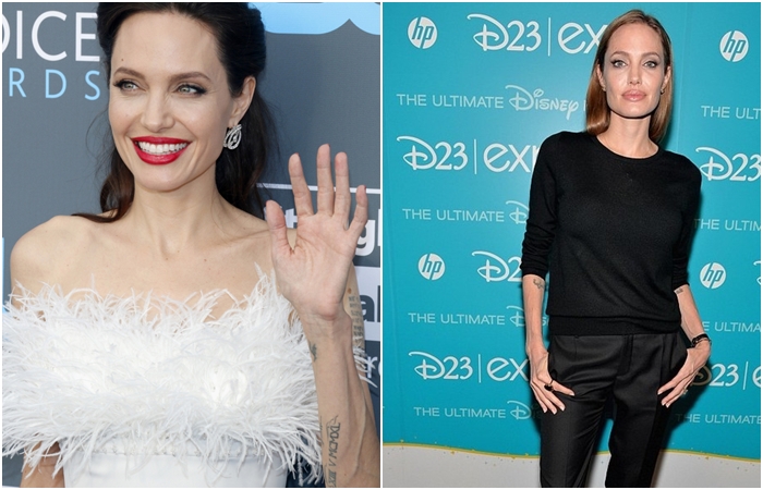 FOTO: Jen kost a kůže! Angelina Jolie váží údajně už jen 33 kilogramů