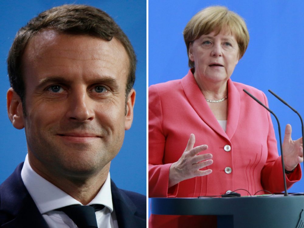 Česko postupně navštíví Merkelová a&nbsp;Macron, sejdou se s&nbsp;Babišem