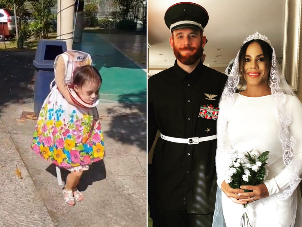 GALERIE: Bezhlavé dítě nebo Meghan a&nbsp;Harry. Halloween je tu!