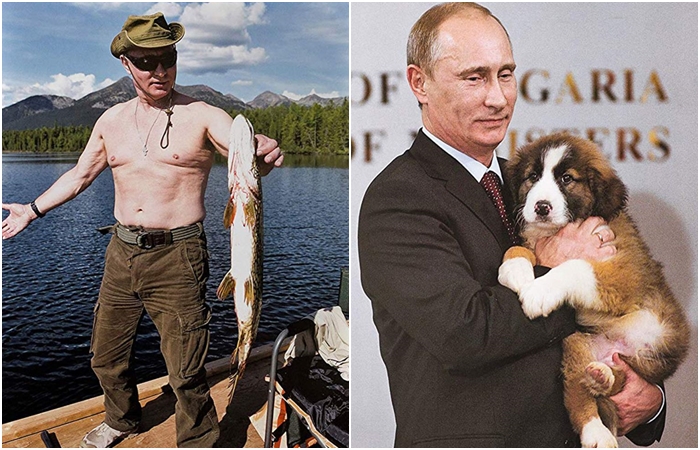 FOTO: Putin vydal kalendář na&nbsp;rok 2019. Nechybí fotka s&nbsp;rozkošným štěňátkem!