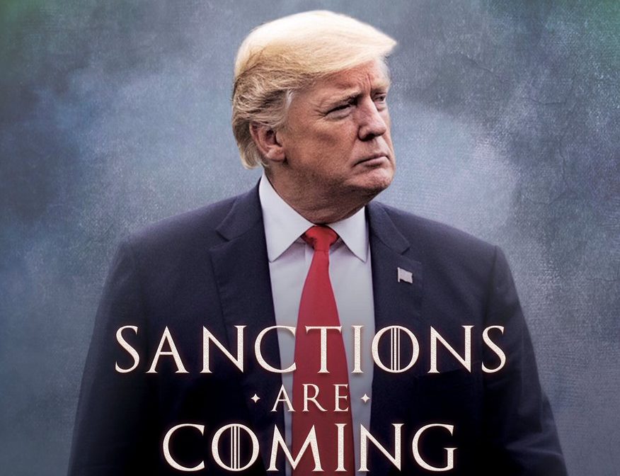 Trump ohlásil sankce proti Íránu na&nbsp;twitteru ve stylu Hry o&nbsp;trůny