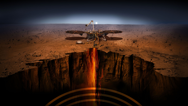 Sonda InSight na&nbsp;Marsu otevřela solární panely