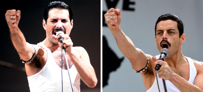 VIDEO: Který je který? Rozeznáte pravého Freddieho od toho filmového?