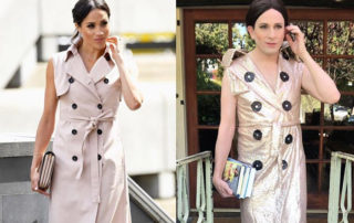 Muž se obléká jako celebrity. Jeho kreativita vás dostane