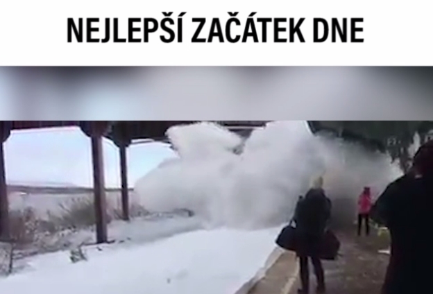 VIRÁLY TÝDNE: Na nástupišti vás čekají nehezké věci. A do kaluží radši neskákejte!
