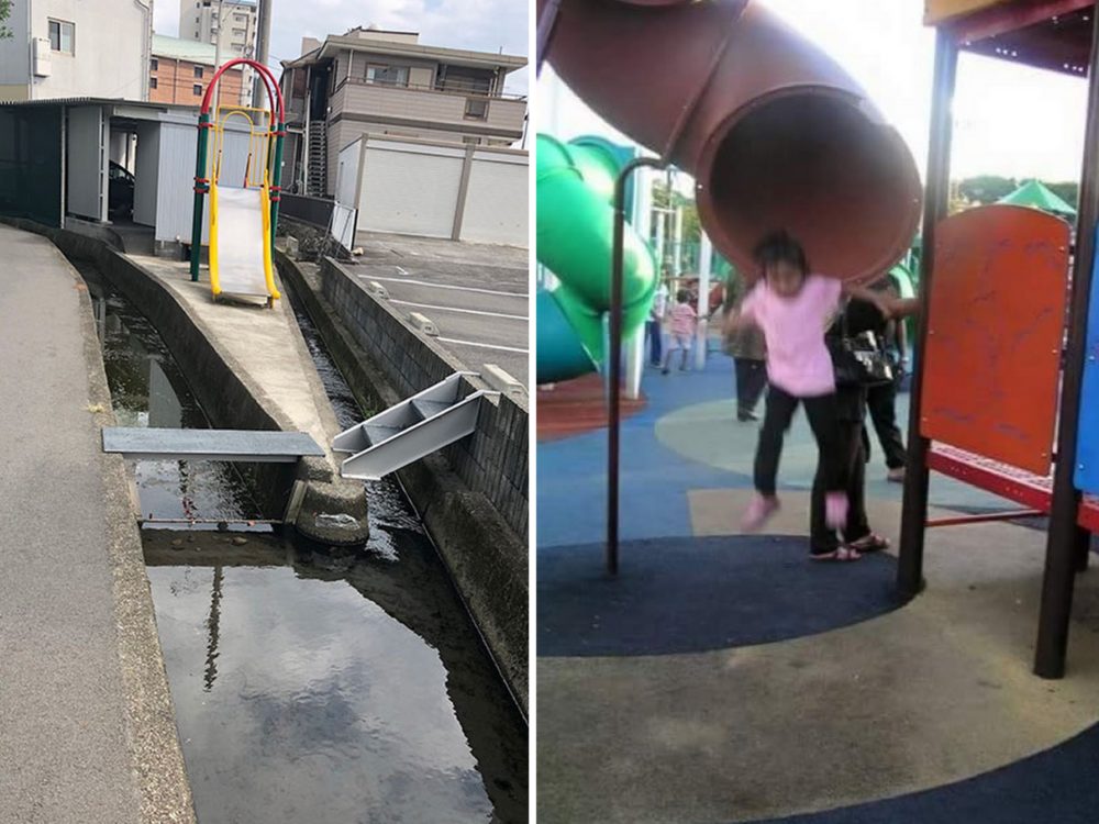 GALERIE: Taková dětská hřiště jste ještě neviděli! Co tím autoři zamýšleli?