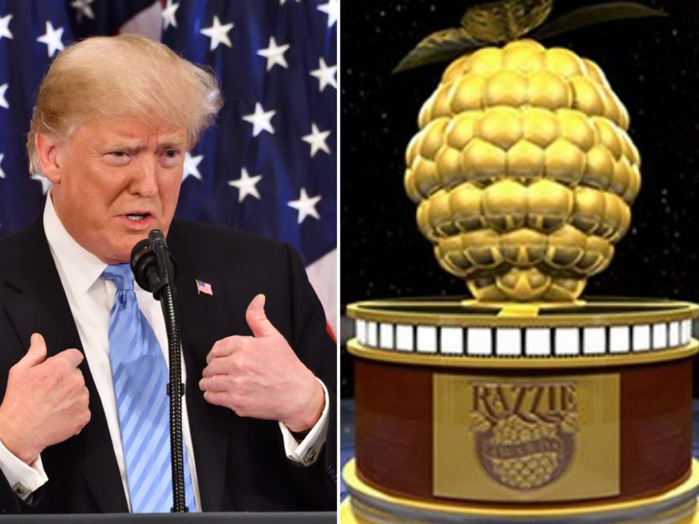 Trump i jeho manželka jsou nominováni na filmovou anticenu Zlatou malinu