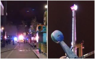 Ve Francii lidé uvízli na&nbsp;devět hodin na&nbsp;rozbité pouťové atrakci