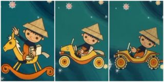 VIDEO: Večerníčkovo tajemství odhaleno. Grafik odhalil nádherné proměny dopravních prostředků