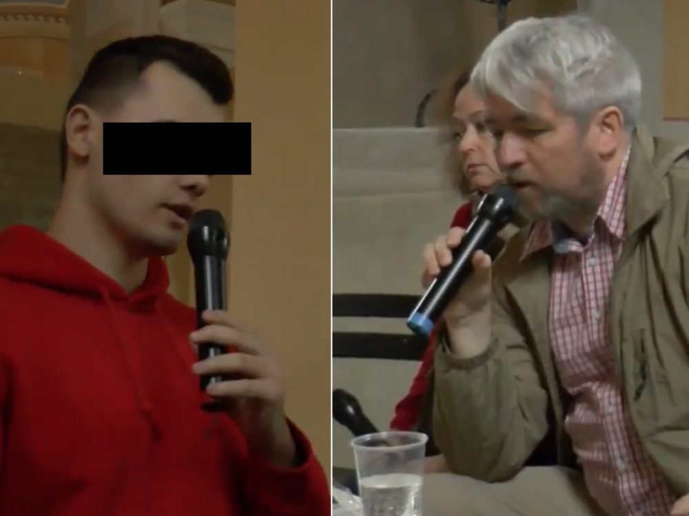 Mladík při&nbsp;besedě v&nbsp;synagoze popřel holokaust. Diskuse se přitom účastnila i&nbsp;přeživší 2.&nbsp;světové války