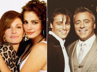 GALERIE: Celebrity se v&nbsp;kolážích setkávají se svým mladším já. Výsledek je neuvěřitelný