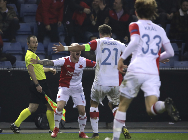 Slavia přejela Genk 4:1 a postupuje do osmifinále Evropské ligy