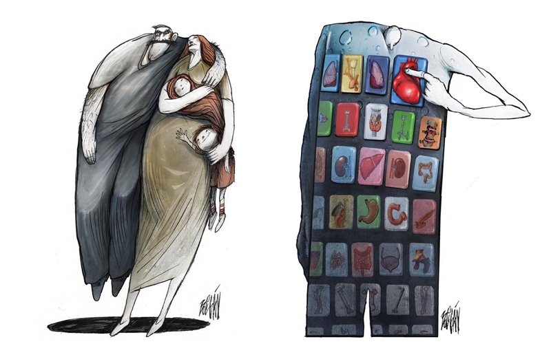 GALERIE: Drsné ilustrace kritizují dnešní svět! Souhlasíte s&nbsp;nimi?