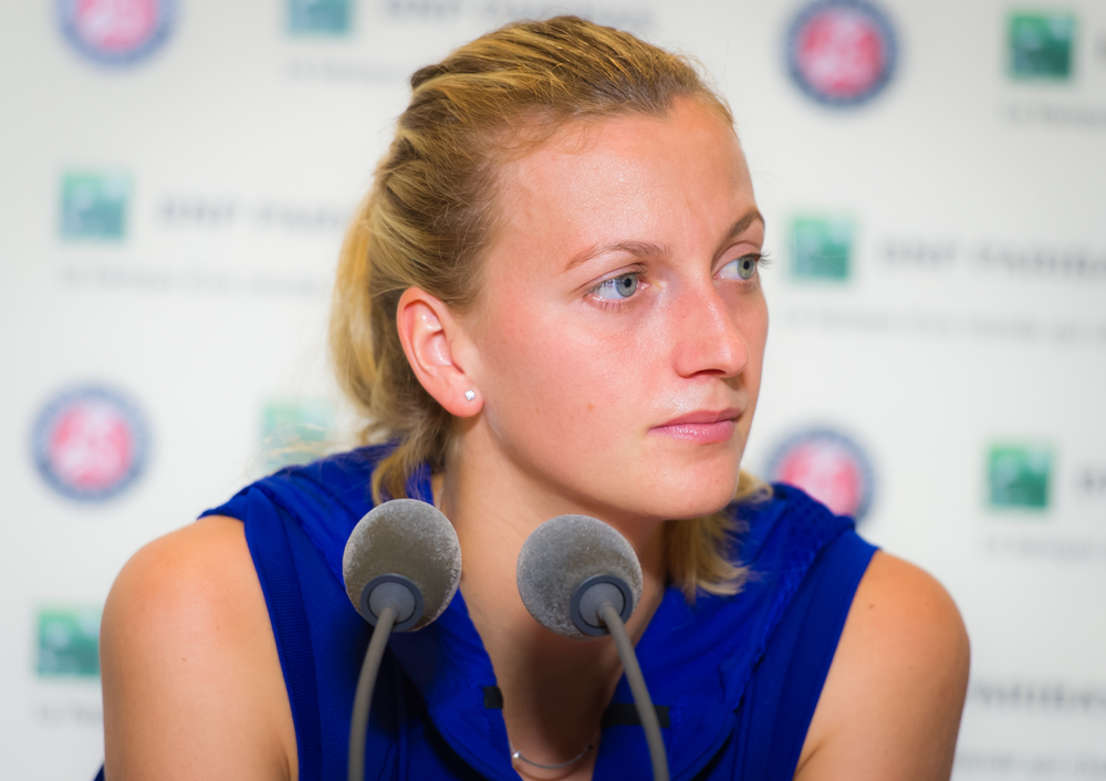 Velká škoda! Kvitová se kvůli zraněnému předloktí odhlásila z&nbsp;Roland Garros