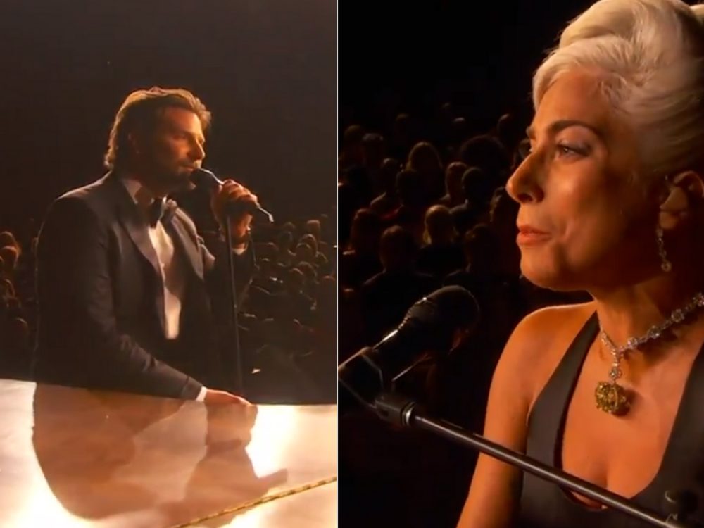 VIDEO: Lady Gaga na&nbsp;Oscarech nejen zazpívala svůj nový hit, ale i&nbsp;ohromila slavným diamantem