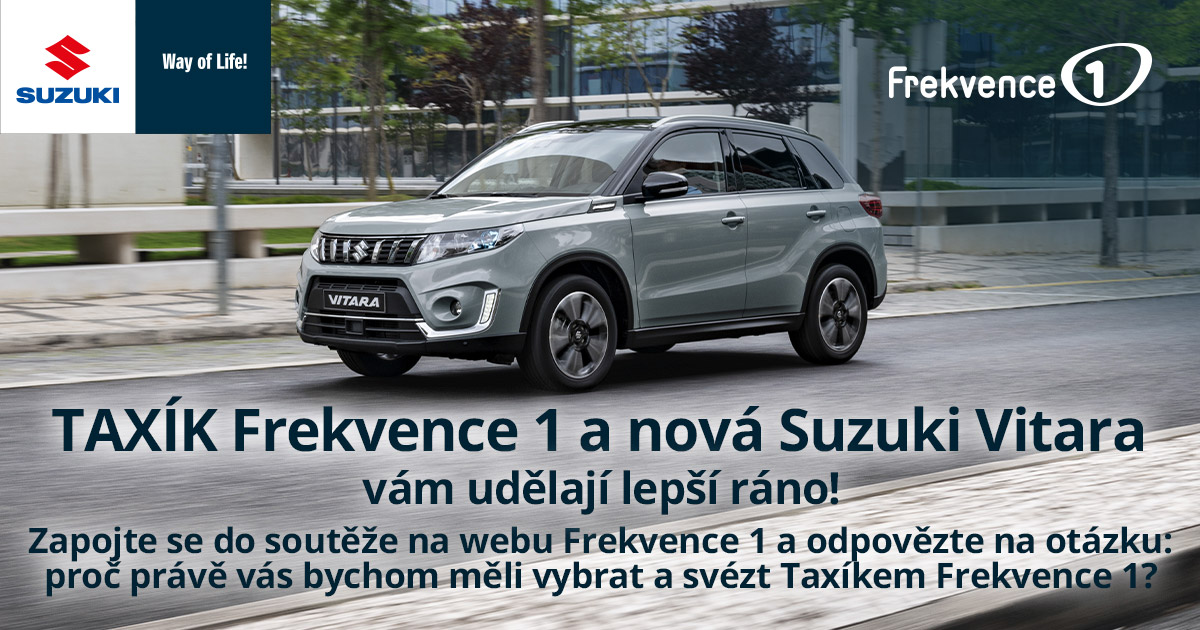 Frekvence 1 a nová Suzuki Vitara vám udělají lepší ráno!