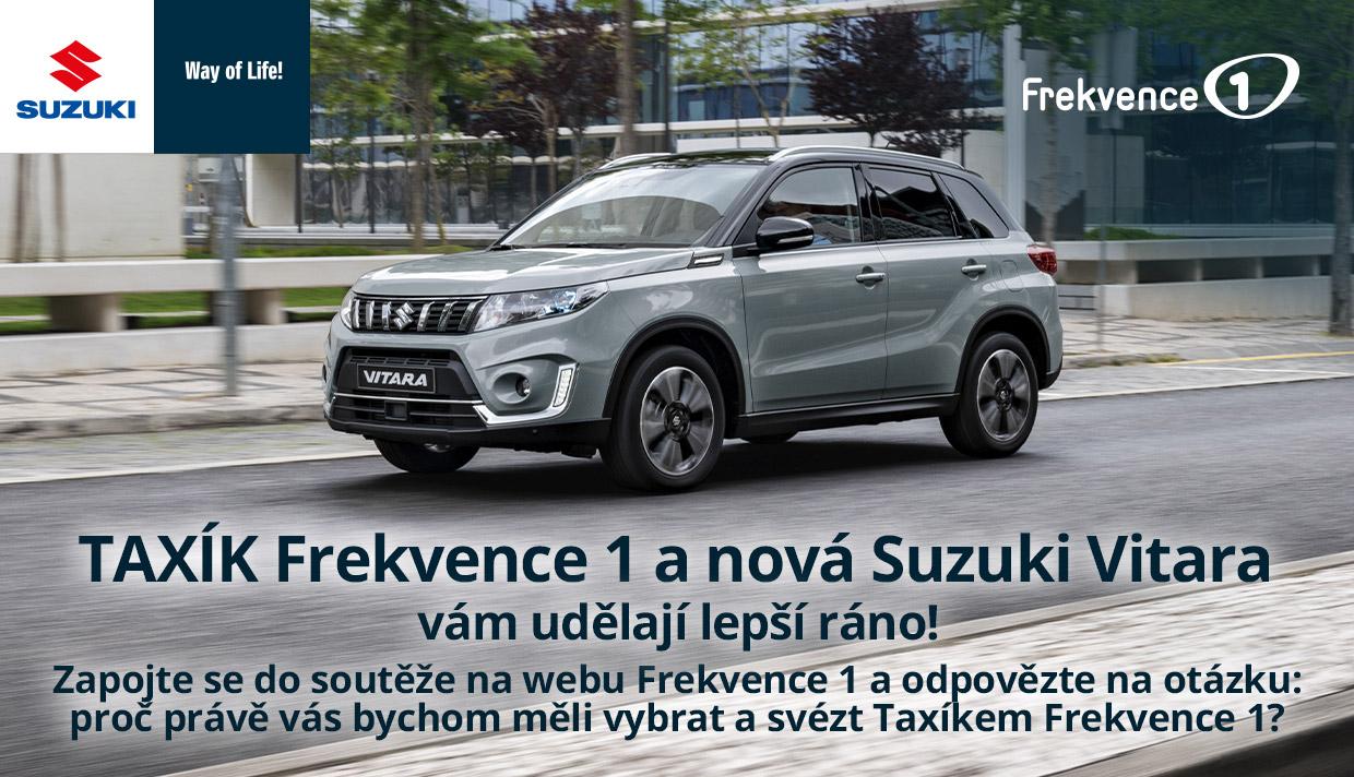 Frekvence 1 a nová Suzuki Vitara vám udělají lepší ráno!