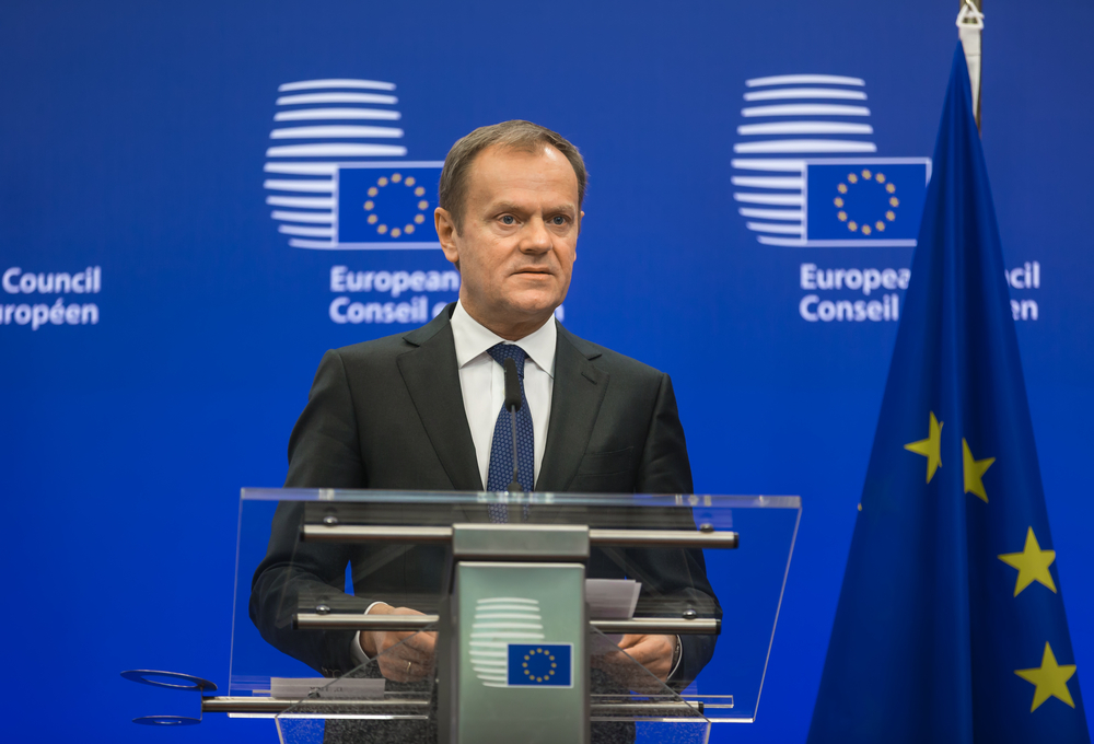 Mimořádný summit EU k brexitu bude 10. dubna, uvedl Tusk