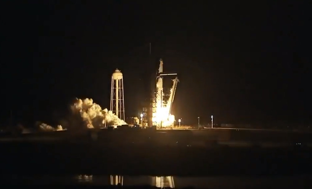 VIDEO: K ISS odstartovala kosmická loď Crew Dragon, zatím bez posádky