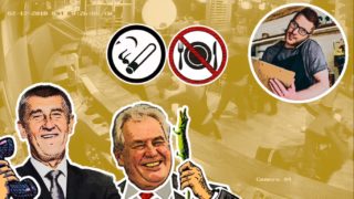 Babiš a&nbsp;Zeman mají plán, jak by se mohlo v&nbsp;restauracích opět kouřit