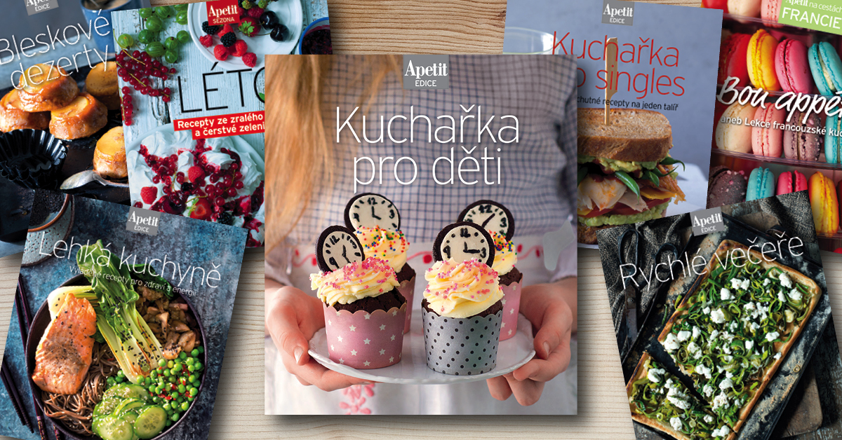 Vyhrajte kuchařky z edice Apetit!