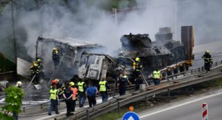Při nehodě na&nbsp;Pražském okruhu zahynul příslušník Vězeňské služby