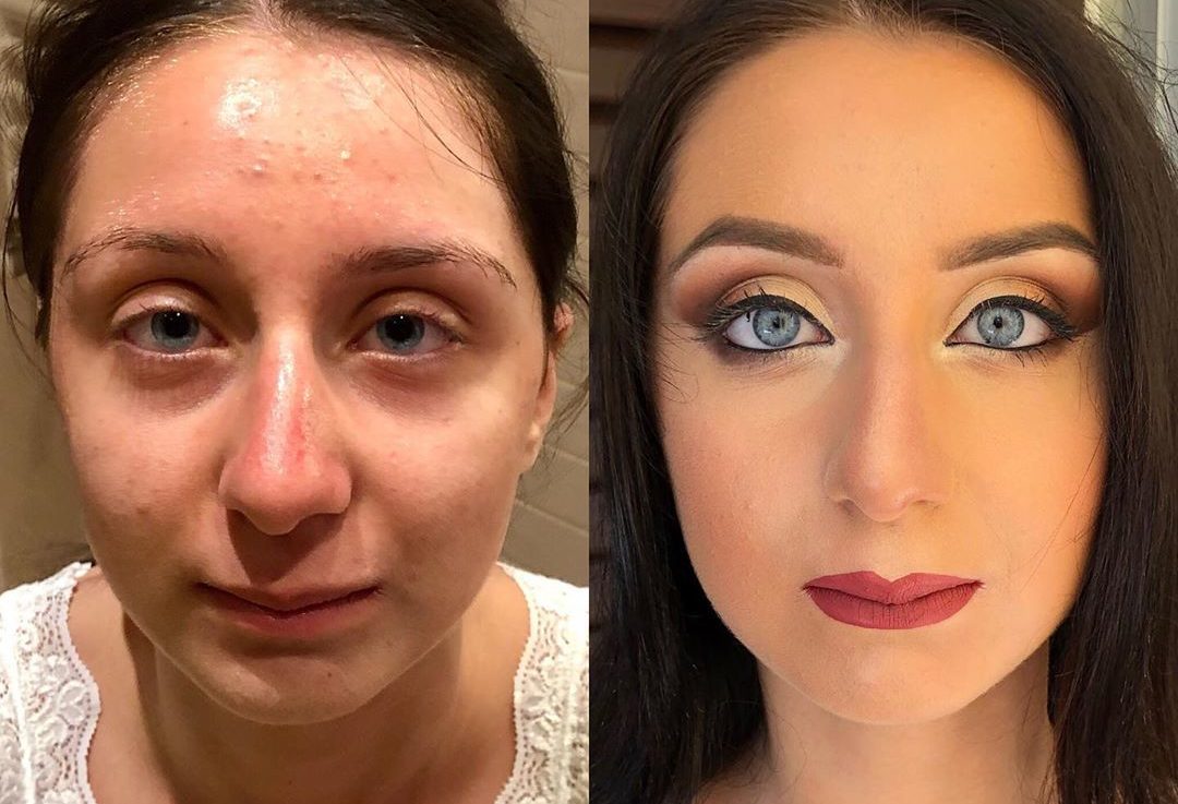 Make-up dělá zázraky! Z&nbsp;těchto srovnání vám půjde hlava kolem