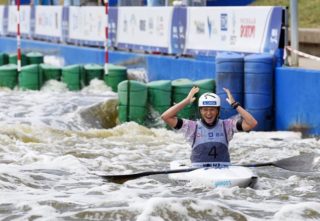 Výborně! Kajakářka Hilgertová vyhrála MS ve vodním slalomu do 23 let