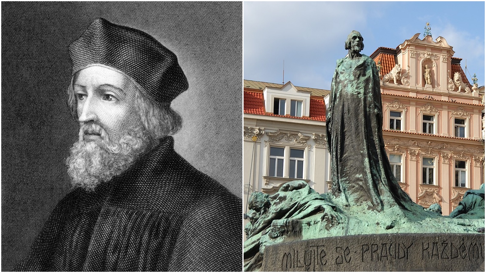 Česko si připomíná upálení mistra Jana Husa. Své následníky předběhl o&nbsp;celé století
