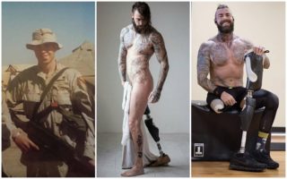 Bývalý voják přišel den po&nbsp;návratu z&nbsp;války o&nbsp;nohu. Po&nbsp;amputaci se stal modelem