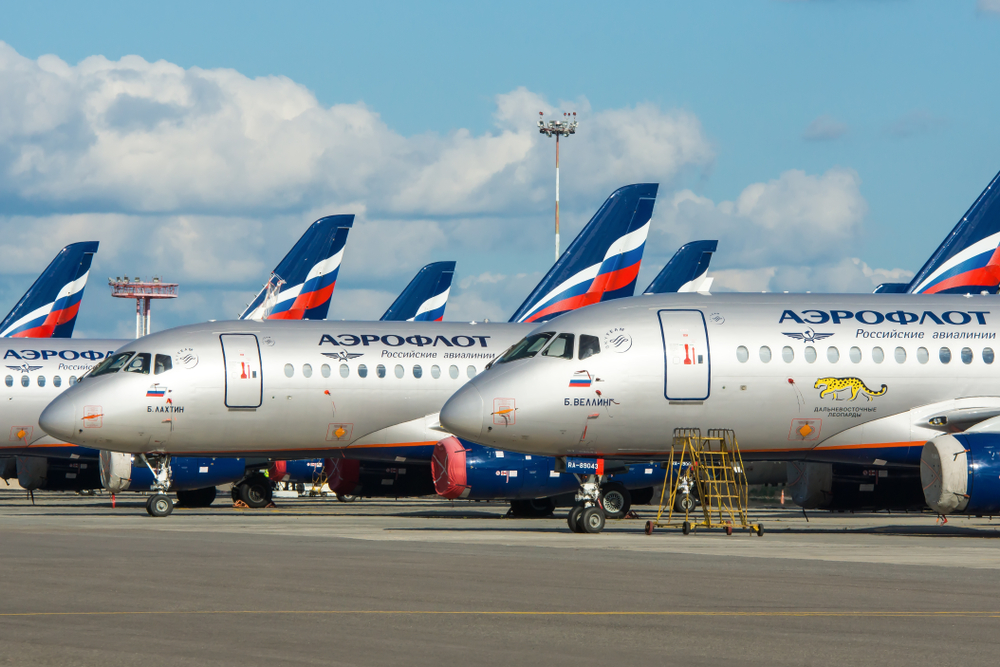 Aeroflot a Uralskije avialiniji zastavily některé lety do Prahy
