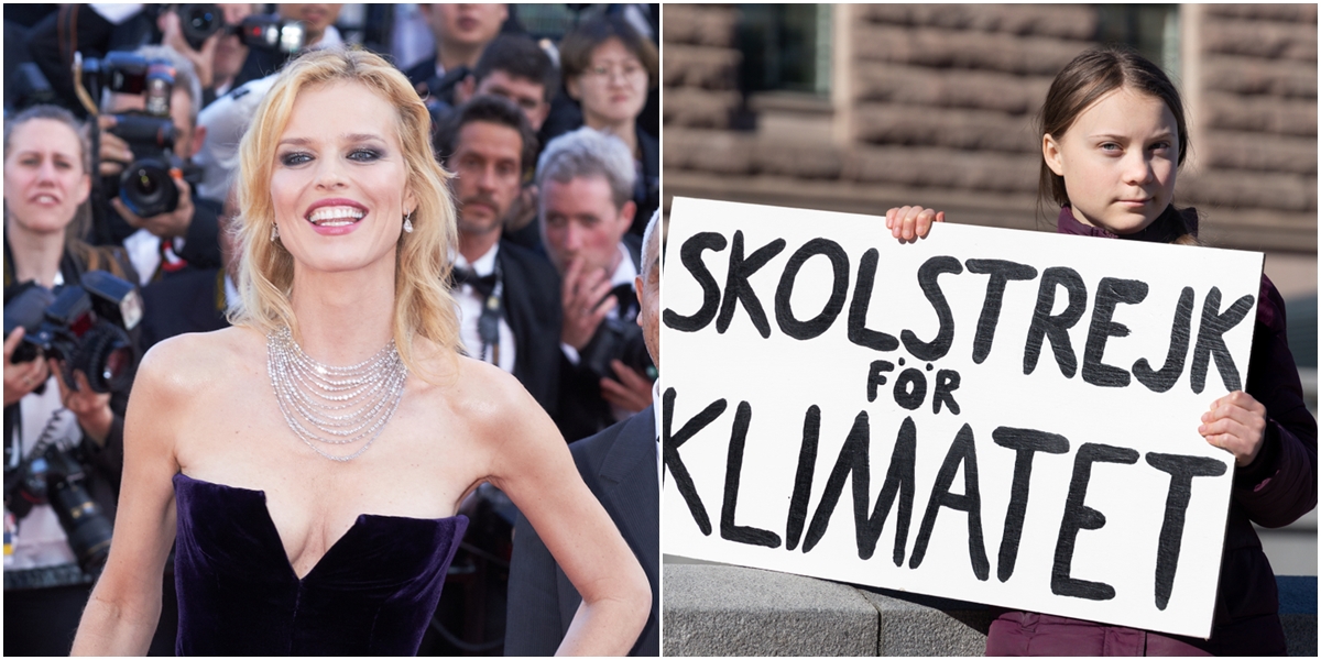 Eva Herzigová: Aktivistka Greta Thunbergová je supermodelka