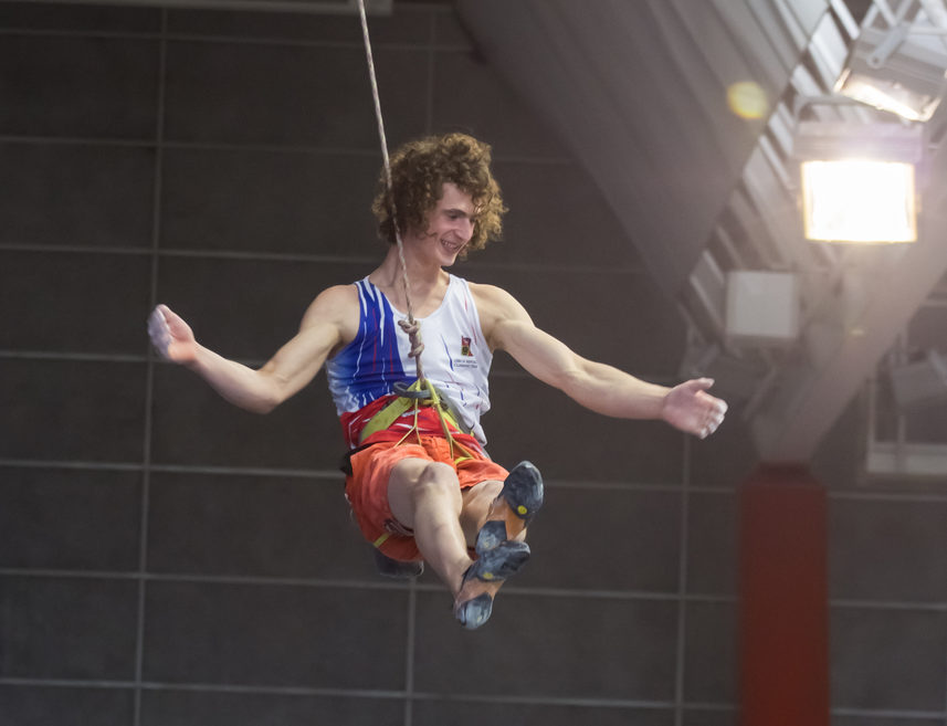 Výborně! Adam Ondra se stal potřetí mistrem světa v&nbsp;lezení na&nbsp;obtížnost