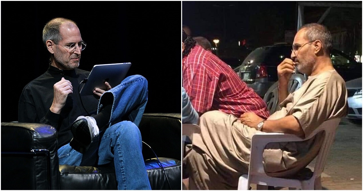 Je Steve Jobs stále naživu? Na internetu se objevila fotka jeho dvojníka
