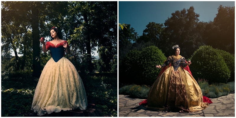 Z princezen královnami: Fotograf s&nbsp;pomocí matek a&nbsp;dcer dotváří Disneyho příběhy