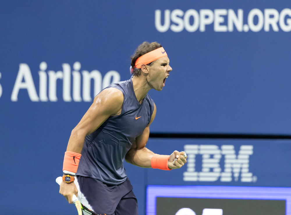 Fenomenální Nadal. Španělský tenista předvedl úder, který zvedl celý stadion