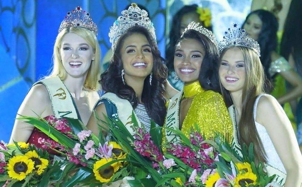 Češka Klára Vavrušková skončila třetí v&nbsp;soutěži Miss Earth