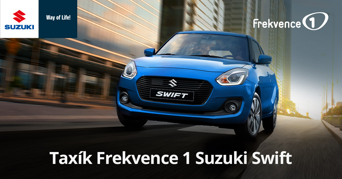 Frekvence 1 a nový Suzuki Swift hybrid 4×4 vám udělají lepší ráno!