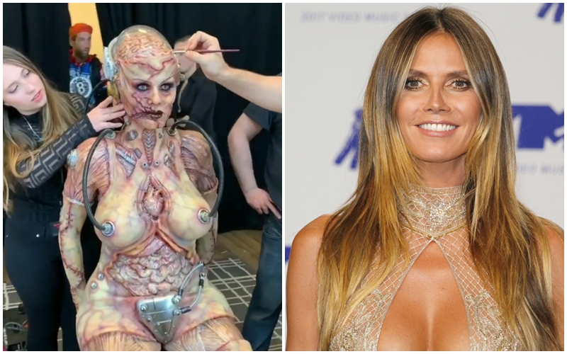 Heidi Klum se opět překonala! Letošní halloweenský kostým je ze všech nejděsivější