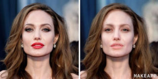 Nová aplikace dokáže z&nbsp;fotky odstranit make-up. Takhle prý vypadají slavné ženy