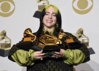 Udílení cen Grammy ovládla zpěvačka Billie Eilish