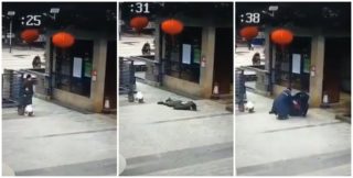 Nakažení lidé padají bezvládně k&nbsp;zemi. Videa z&nbsp;ulic Wu-chanu zaplavují internet