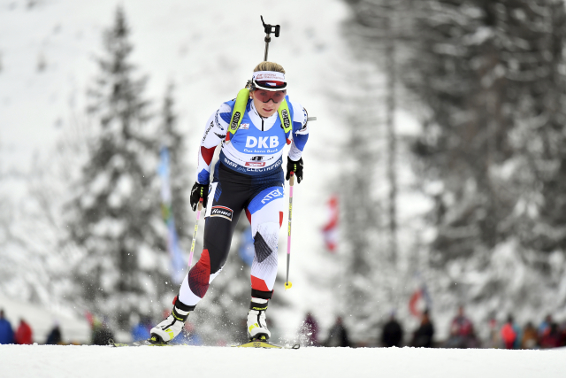 Krásný výkon! Biatlonistka Charvátová šokovala na MS bronzem ve sprintu