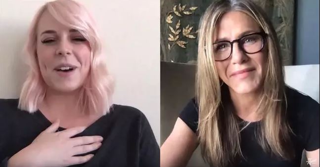 Jennifer Aniston překvapila sestřičku, která se v práci nakazila koronavirem