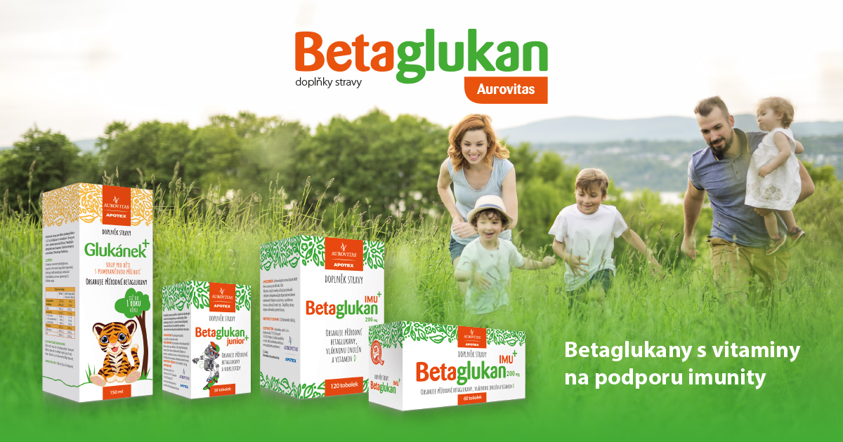 Hrajte o dárkové balíčky s Betaglukany Aurovitas v hodnotě 2000 Kč!