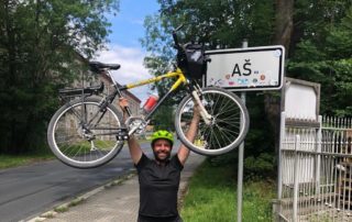 Míra Michálek zakončil svou jízdu Československem v&nbsp;Aši. Jaké byly jeho poslední stovky kilometrů?