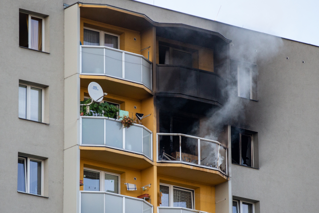 Policie obvinila muže zadrženého při požáru v Bohumíně