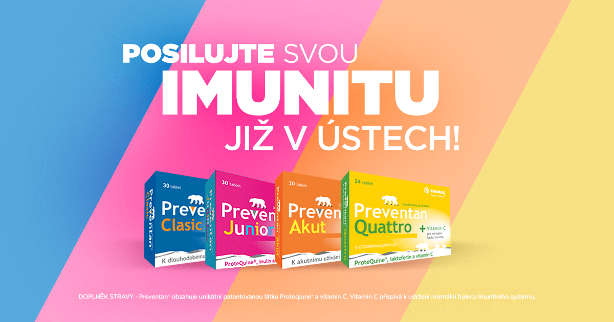 Hrajte o balíčky doplňků stravy na podporu imunity!