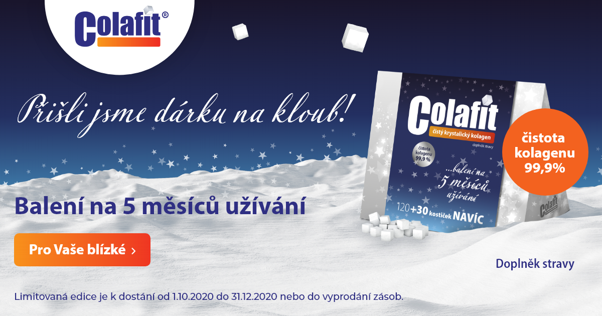 Hrajte o&nbsp;dárkové balíčky Colafit v&nbsp;hodnotě 1500&nbsp;Kč!