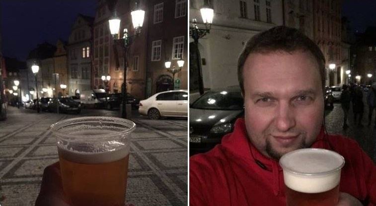 Další hříšník z&nbsp;řad politiků: Marian Jurečka na&nbsp;ulici »žahnul« pivo, za porušení zákazu se omluvil